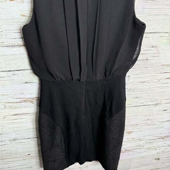 Bebe Black Sleeveless Sheath Mini Dress size 2 - Picture 6 of 7